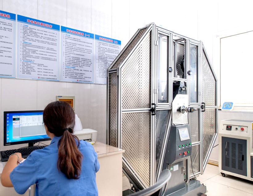 Charpy impact tester